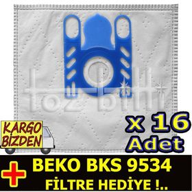 Beko BKS 9534 10 Adet Süpürge Toz Torbası