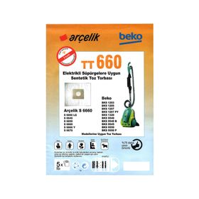 Beko BKS 9550 P Süpürge 5 Adet Toz Torbası