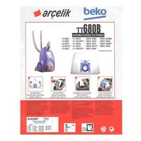 Beko BKS 9550 P Süpürge 5 Adet Toz Torbası