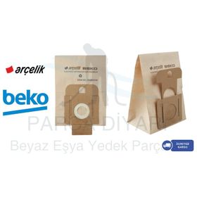 Beko BKS 9550P Süpürge 10 Adet Toz Torbası