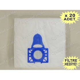 Beko BKS1260 Ey Süpürge Sentetik 20 Adet Toz Torbası