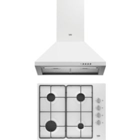Beko BOMD 6110 EB - ADP 61420 EB Beyaz 2'li Ankastre Set