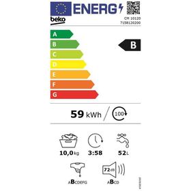 Beko CM 10120 10 kg 1200 Devir Çamaşır Makinesi