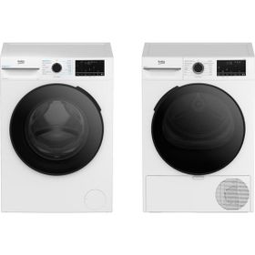 Beko CMX 10120 Çamaşır Makinesi + KMX 1001 Çamaşır Kurutma Makinesi