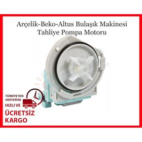 Beko D3 9001 ES Bulaşık Makinesi Tahliye Pompa Motoru