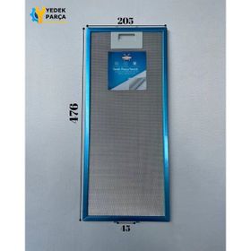 Beko Davlumbaz 20.5x47.5 cm Arka Ara 4.5 cm Aspiratör Filtresi