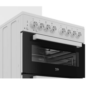 Beko FD 410 Çift Bölmeli Beyaz Ocaklı Fırın