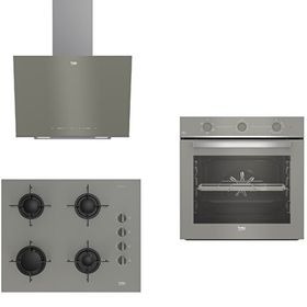 Beko Grion BFC 321 G - BOCD T 6510 EG - BDE 6040 G 3'lü Siyah Ankastre Set