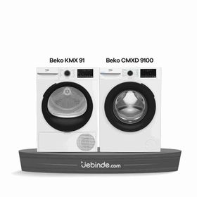 Beko KMX 91 Çamaşır Kurutma Makinesi + CMXD 9100 Çamaşır Makinesi