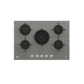 Beko KOCW 75220 DGR Wok Gözlü Gri Cam Ankastre Ocak