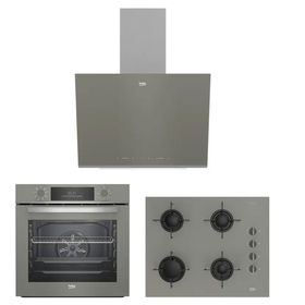 Beko Manhattan BDE 6062 G-BFC 430 G-BOCD T 6510 EG Gri 3'lü Ankastre Set