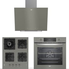 Beko Master BDE 6040 G - BFC 430 G - BOCD K 6510 EWG Gri 3'lü Ankastre Set