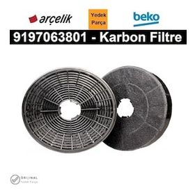 Beko P39 TI Sürgülü Aspiratör Karbon Filtre