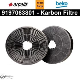 Beko P39 TI Sürgülü Aspiratör Karbon Filtre