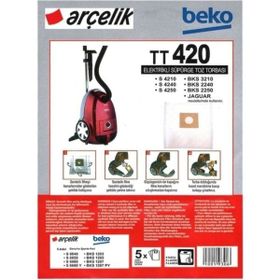 Beko S 4540 T 5 Adet Elektrikli Süpürge Toz Torbası