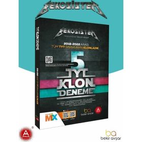 Bekosistem TYT 5'li Klon Deneme - A Yayınları