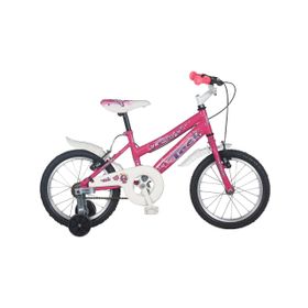 Belderia Tec Angel 16 Jant Vitessiz V-Fren Pembe Çocuk Bisikleti