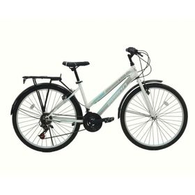 Belderia Vision Elegance 26" Jant Sypo Index 21 Vites V-Fren Beyaz Turkuaz Şehir Bisikleti