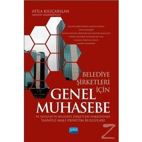 Belediye Şirketleri İçin Genel Muhasebe ve Sayıştay’ın Belediye Şirketleri Hakkındaki Tasnifli Mali Denetim Bulguları - Kolektif