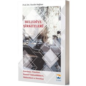 Belediye Şirketleri / Necdet Sağlam / Nisan Kitabevi - Ders Kitaplar