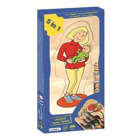 Beleduc Anne 15x30 cm Katlı Puzzle