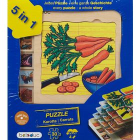 Beleduc BC17044 Oluşum Havuç Puzzle