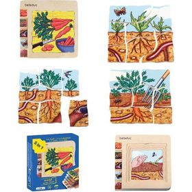 Beleduc BC17044 Oluşum Havuç Puzzle