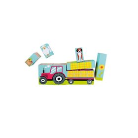 Beleduc Çiftlik Ahşap Blok Puzzle