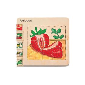 Beleduc Kat Kat Çilek 30 Parça Puzzle