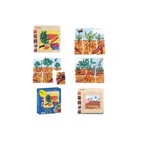 Beleduc Kat Kat Havuç 30 Parça Puzzle