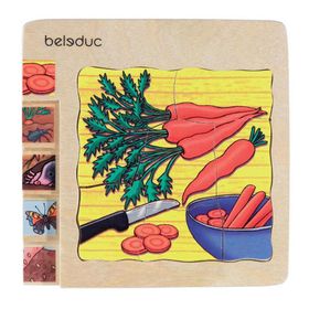 Beleduc Kat Kat Havuç 30 Parça Puzzle