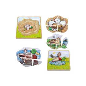 Beleduc Katlı Ördek 28 Parça Puzzle