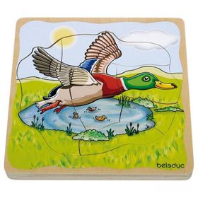 Beleduc Katlı Ördek 28 Parça Puzzle