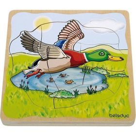 Beleduc Katlı Ördek 28 Parça Puzzle