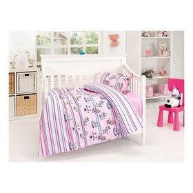 Belenay Sevimliler Pembe Bebek Nevresim Takımı