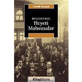 BELGELERLE HEYETI MAHSUSALAR - CEMIL KOÇAK