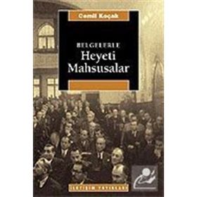 BELGELERLE HEYETI MAHSUSALAR - CEMIL KOÇAK