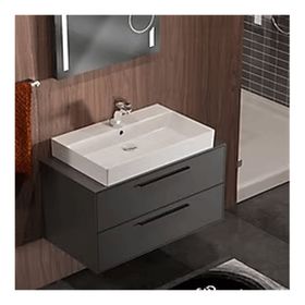 Belinza Ariana Antrasit 80 cm Banyo Dolabı