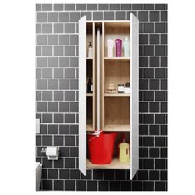 Belinza Beyaz Meşe 55 cm Temizlik Dolabı