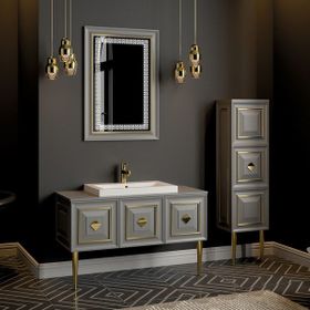 Belinza BLZ-DVL-120 Davlos 120 cm Banyo Dolabı
