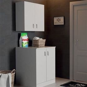 Belinza BLZ-KÇM-70 70 cm Kapaklı Çamaşır Makinesi Dolabı