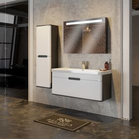 Belinza Carina 80 cm Banyo Dolabı Takımı