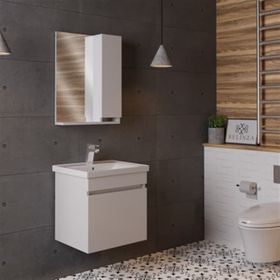 Belinza Etna 55 cm Banyo Dolabı Takımı