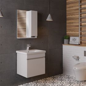 Belinza Etna 55 cm Banyo Dolabı Takımı