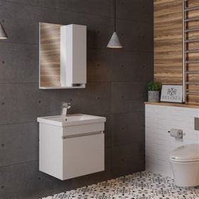 Belinza Etna 55 cm Banyo Dolabı Takımı