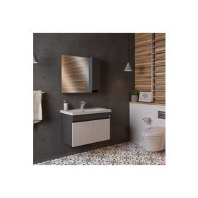 Belinza Etna 65 cm Banyo Dolabı Takımı