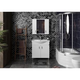 Belinza Eva 65 cm Banyo Dolabı Takımı
