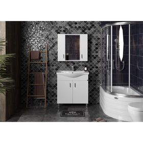 Belinza Eva 80 cm Banyo Dolabı Takımı