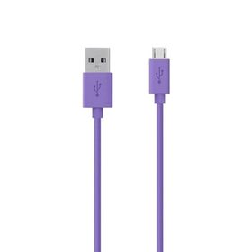 Belkin 2 mt Mor Micro Data Hızlı USB Şarj Kablosu