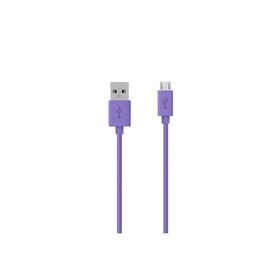Belkin 2 mt Mor Micro Data Hızlı USB Şarj Kablosu